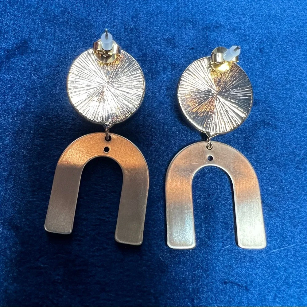 Adornia Gila Gold Vermeil Drop Earrmgs NWT